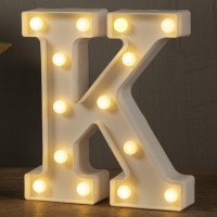 Hxweiye Light Up Letters Led Marquee Letters Lights Sign 26 Alphabet And 10 Number Big Lights Letter For Party Birthday Bar Battery Powered Christmas Decor Letter Lights (Warm White K)