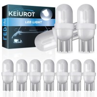 Keiurot 555 Bulb Dc Ac 6V 6.3V For Pinball Led Bulbs Arcade Pinball Machine Light Bulb Lamp White Nonpolarity, Pack Of 10