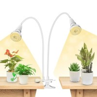 Sansi Led Grow Lights For Indoor Plants 300W Full Spectrum Clipon Gooseneck Grow Light With Ceramic Tech 20W Power Plant Ligh