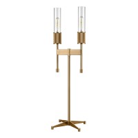 Beaconsfield 32'' High 2-Light Desk Lamp - Aged Brass