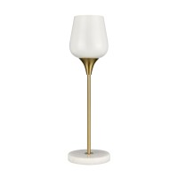 Finch Lane 20'' High 1-Light Table Lamp - Satin Gold