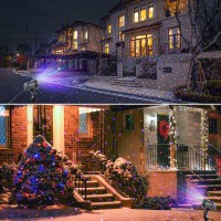 Laser Christmas Lights Outdoor Garden Laser Lights Projector Motion Star 3 Color Red Green Blue Water Proof Suitable For Outdoo