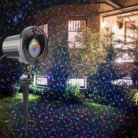 Mhazdze Christmas Laser Lights Outdoor Laser Christmas Projector Lights Outdoor With Moving Red And Green And Blue For Outdoor