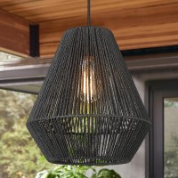 Elyona Modern Woven Pendant Light Fixtures 12