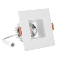 Maxxima 2 In Slim Recessed Antiglare Led Downlight 5 Cct 2700K3000K3500K4000K5000K 500 Lumens Canless Ic Rated Dimmab