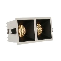 Aisilan Dimmable 2-Head Led Recessed Lighting With Cree Cob For Living Spaces, 2