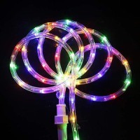 Huizhen Indoor Outdoor Rope Lights 110V 100Ft Connectable Multicolor Led Rope Lights Outdoor Waterproof Kit For Party Wedding Ba