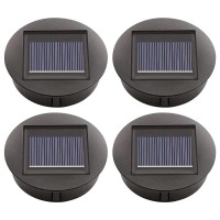 Aqeenura Replacement Solar Light Parts,Waterproof Solar Lanterns Replacement Accessories For Lanterns Outdoor (8Cm/3.15 Inch 4Pcs)