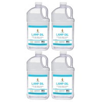 The Dreidel Company Liquid Paraffin Lamp Oil - 1 Gallon - Smokeless, Odorless, Ultra Clean Burning Fuel For Indoor And Outdoor Use (2 Pack)