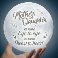 Doptika Mother Daughter Gift - To My Daughter Gifts - Teen Girl Gifts - Birthday Gift For Women - Mother'S Day Gifts For Daughter - 5.9In Moon Lamp - Graduation Gifts - Teenage Girl Room Decor