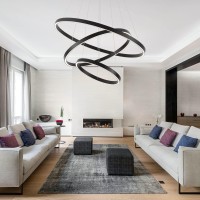 Welaki Large Modern Chandelier, 15.7