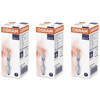 3 Pack Osram Classic Eco Superstar 30W (=40W Equivalent) Candle Ses E14 Halogen Energy Saving Light Bulbs, 405 Lumen, 100% Dimmable