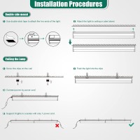 Szhlux T5 Grow Lights, Grow Light Strip 2Ft 20W (2