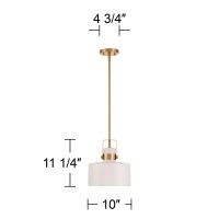 Possini Euro Design Courtney Soft Gold Mini Pendant Lighting 10