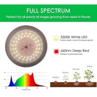 Led Grow Light Bulb Full Spectrum Grow Light Bulbs For Indoor Plants 15Watts E26 Base Grow Lamp High Ppf Plant Light Bulbs Fo