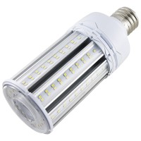 Satco S49394 Medium Base Led Hid Replacement Lamp-3.35 Inches Wide, Color Temperature: 5000, Finish Color: White, Wattage: 54