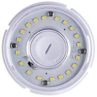 Satco S49394 Medium Base Led Hid Replacement Lamp-3.35 Inches Wide, Color Temperature: 5000, Finish Color: White, Wattage: 54