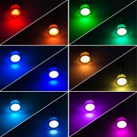 Hihihomy Low Voltage Recessed Led Deck Lights Kits,16 Pack Multi Color Rgb Led Deck Lights, Ip67 Waterproof Stair Lights Outdoor,F42Mm Led Deck Lighting With Remote For Patio, Pathway,Garden