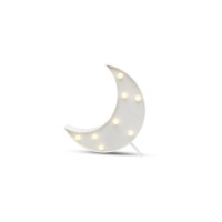 Zuokemy Decorative Led Crescent Moon Night Light Can Be Hung On The Wall Children