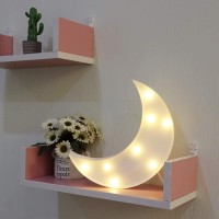 Zuokemy Decorative Led Crescent Moon Night Light Can Be Hung On The Wall Children