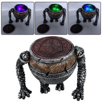 Nezababy Elden Ring Pot Boy Statues Merch Figure 5 Color Changing Led Lights Lamp Figurines Resin Toys For Home Decoration Game