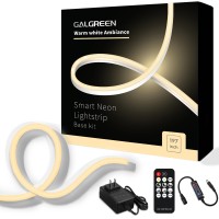 Galgreen Neon Rope Lights 164Ft Rope Lights With Dimmable Remote And Adapter Waterproof Flexible Smart Led Strip Lights For B