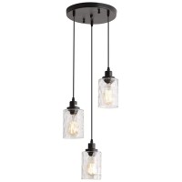 Pobllem 3-Light Black Ceiling Canopy Kit 13.8 Inches Ceiling Light Plate Light Fixtures With Mounting Hardware For Chandelier Ceiling Pendant Light Hanging Lamps Fixtures (3 Head) (Black)