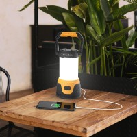 Everbrite Rechargeable Led Camping Lantern With Power Bank Function 1000 Lumens Camping Lights 5 Lighting Modes Ideal For Pow