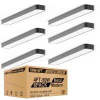 4Ft Led Shop Light Fixture, 5