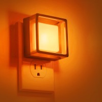 Doresshop Orange Night Light 2 Pack Night Lights Plug Into Wall Night Light Dusk To Dawn Sensor Led Night Light Adjustable