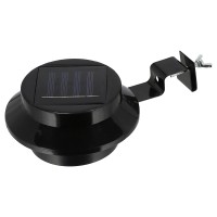 Solar Gutter Light Set Of 6 12 X 6 X 12 Cm Plastic Iron Lamp Led Light Gutter Lighting Outdoor Light (1 X Set Of 6)