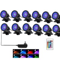 Shoyo Color Changing Spotlights For Pond Underwater Led Lights For Fountain Ip68 Waterproof Rgb Colored Memory Dimmable Submer