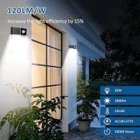 G Gjia 30W 3600Lm Led Wall Pack With Dusk To Dawn Sensor Aluminum Housing Ac100277V Ip65 Waterproof Wall Pack Lights Outdoor L