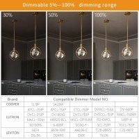 Liangmh Modern Crystal Pendant Light In Gold Brushed Brass Finish Mini Led Light Fixtures Metal Rod Ceiling Gold Chandelier For Kitchen Island Bedroom Dining Room Bar(1-Lights)