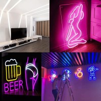 Mvthenxi Red Neon Led Strip Lights