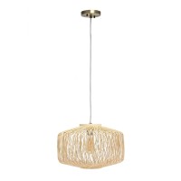 Lalia Home Circular Rattan Pendant