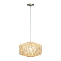 Lalia Home Circular Rattan Pendant