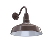 Steel Lighting Co. Gardena Barn Light | Outdoor Wall Mounted | 16