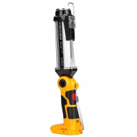 For Dewalt Flashlight 20V For Dewalt Light 35W 2000Lm Portable Light With 3 Modes Lighting Usba Charging Port Hook For Car