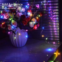 Twinkle Lights Indoor For Teen Girls, 33Ft 100Led Decorative Lights For Boho Room Decor Bedroom Wall Decor Christmas Tree Lights, Wedding Party Decoration,33Ft,Multi-Colored