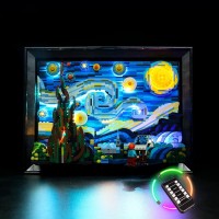 Brickbling Light Kit Compatible With Lego 21333 Vincent Van Gogh The Starry Night Bricks Not Included Diy Lighting Compatib