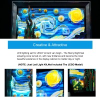 Brickbling Light Kit Compatible With Lego 21333 Vincent Van Gogh The Starry Night Bricks Not Included Diy Lighting Compatib