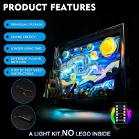 Brickbling Light Kit Compatible With Lego 21333 Vincent Van Gogh The Starry Night Bricks Not Included Diy Lighting Compatib