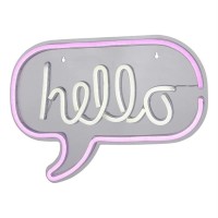 Brynnlee Hello Neon Sign Usb Powered