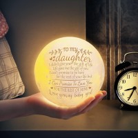 IT IS NOT JUST A NIgHT LIgHT iThe Engraved Moon Lamp is a perfect gift to express your love to your husbandwife No big grand gesture no huge expense do the FUNNLI MOOM LAMP get your love across loud and clear It will bring back amazing memories when shehe