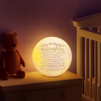 IT IS NOT JUST A NIgHT LIgHT iThe Engraved Moon Lamp is a perfect gift to express your love to your husbandwife No big grand gesture no huge expense do the FUNNLI MOOM LAMP get your love across loud and clear It will bring back amazing memories when shehe