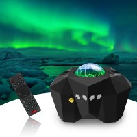 Fliti Aurora Galaxy Projector Light, Star Projector With Music Speaker, Night Light Projector With Moon, Northern Lights Projector For Bedroom, Gaming Room, Home Theater, Ceiling