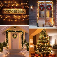 328Ft Christmas String Lights, 1000 Led Twinkle Fairy Lights String With 8 Modes, Waterproof Christmas String Lights Green Wire, Xmas Tree Lights For Home, Indoor Outdoor Christmas Decor (Warm White)