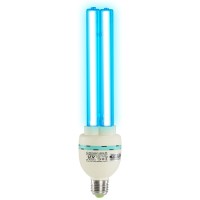 Coospider Uv Light Bulb, 36 Watts Uv Light Sanitizer For Basement/Storehouse/Car, Uvc Germicidal Lamp For Sterilization, Odor And Mold Removal, E26 110V Ctuv-36 (With Ozone)