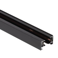 Edo Seva System | Aluminium Carrier Rail For Single-Phase Surface-Mounted Rail System Seva Track 1.9 M, 220-240 V, Ip20 Black Edo777410